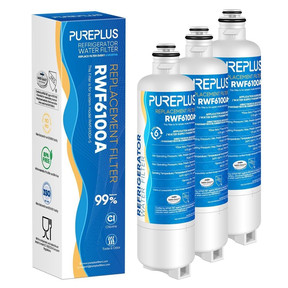 PUREPLUS BORPLFTR50 Replacement/Bosch 11025825 Ultra Clarity Pro Water Filter